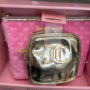 Juicy couture Makeup bag set